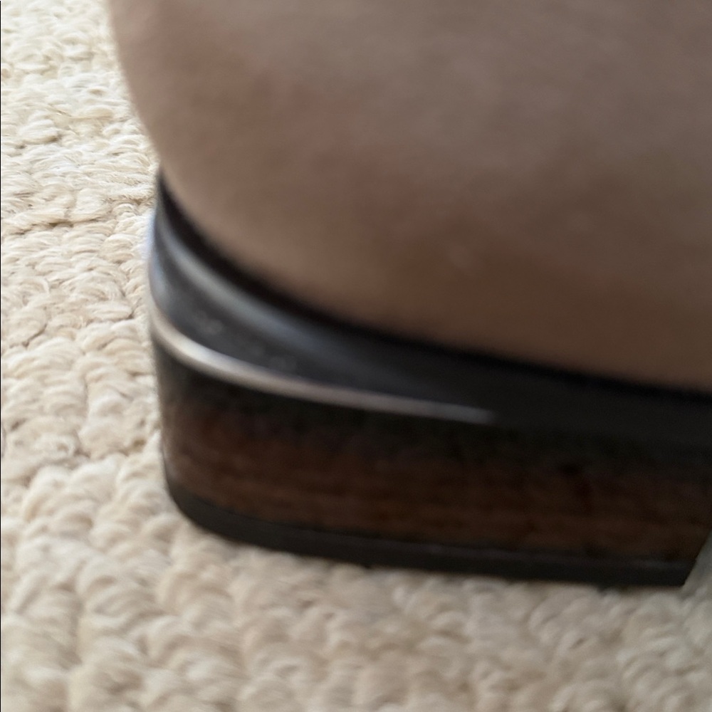 Alfani Suede Tan Ankle Booties - Picture 5 of 7
